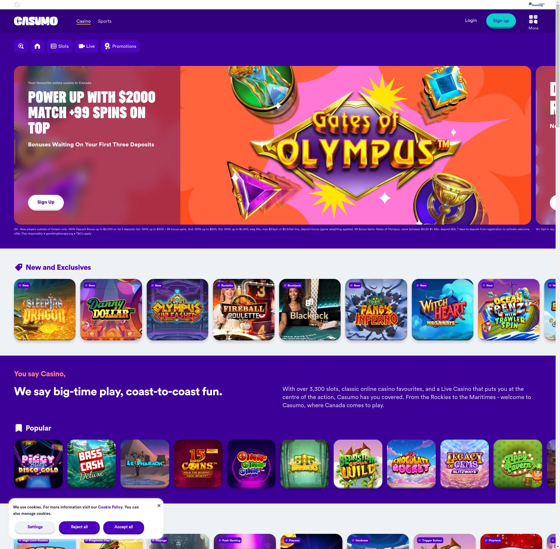 Casumo Casino Logo Official Website