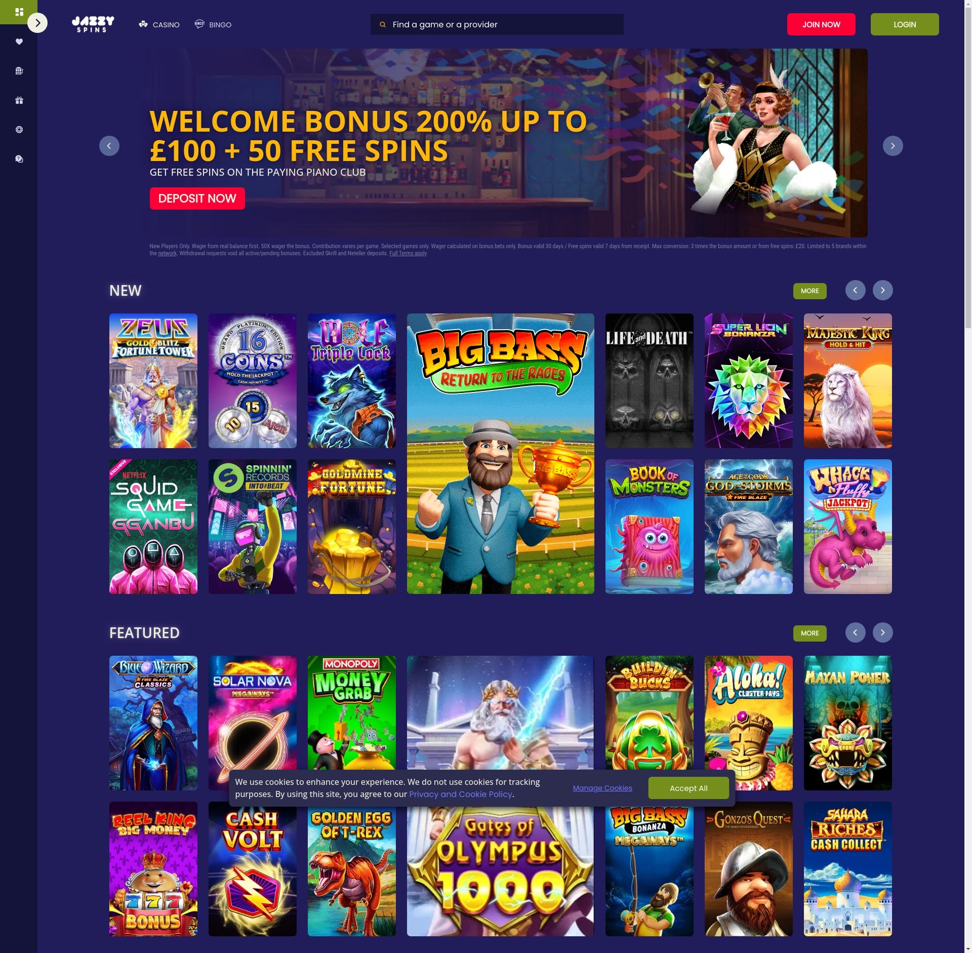 Jazzy Spins Casino Logo Official Website Jazzy Spins Casino Logo Official Website