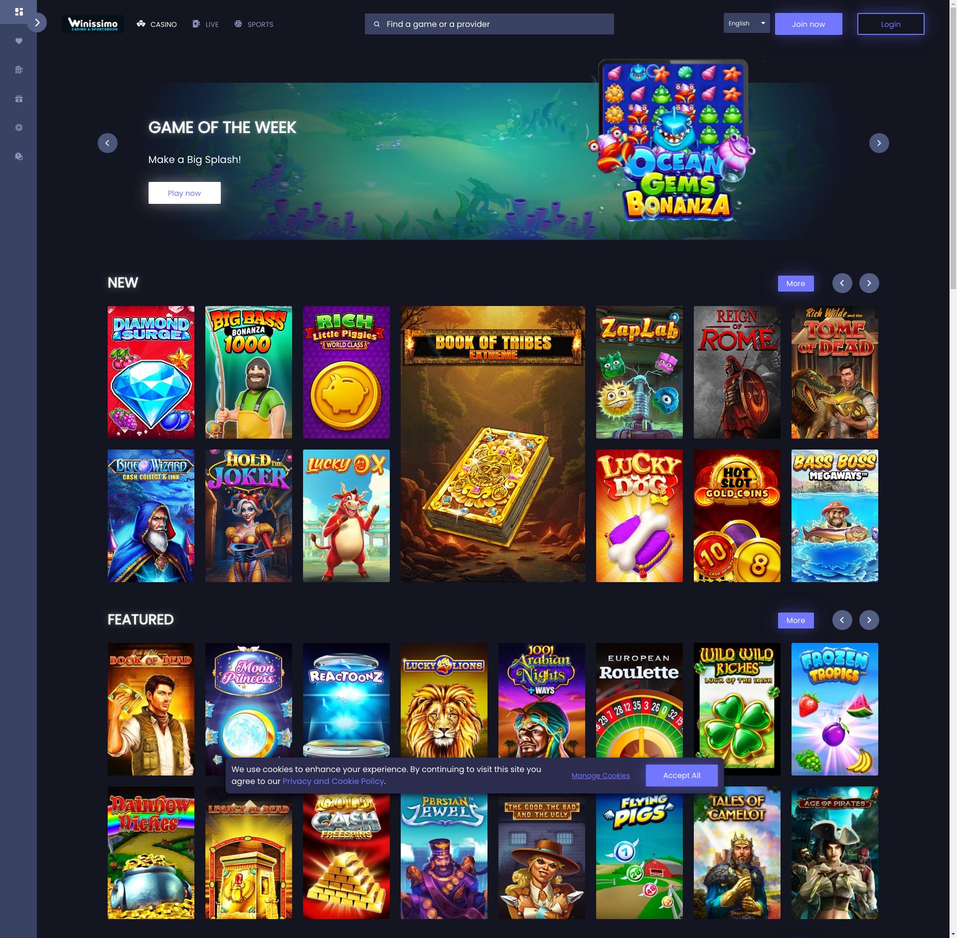 Winissimo Casino Logo Official Website Winissimo Casino Logo Official Website