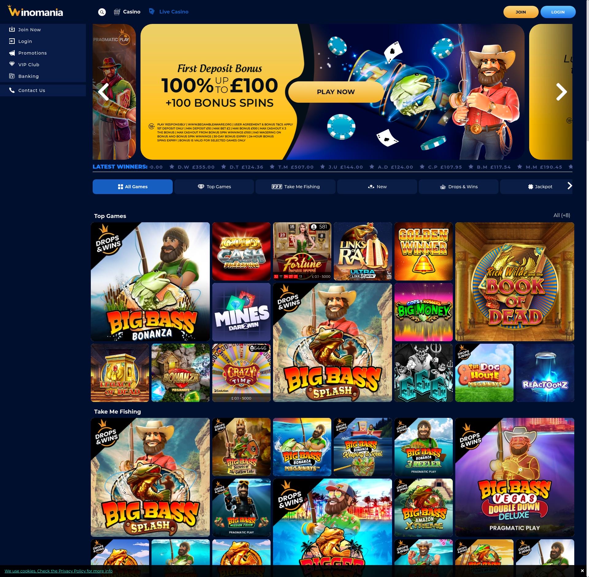 Winomania Casino Logo Official Website Winomania Casino Logo Official Website